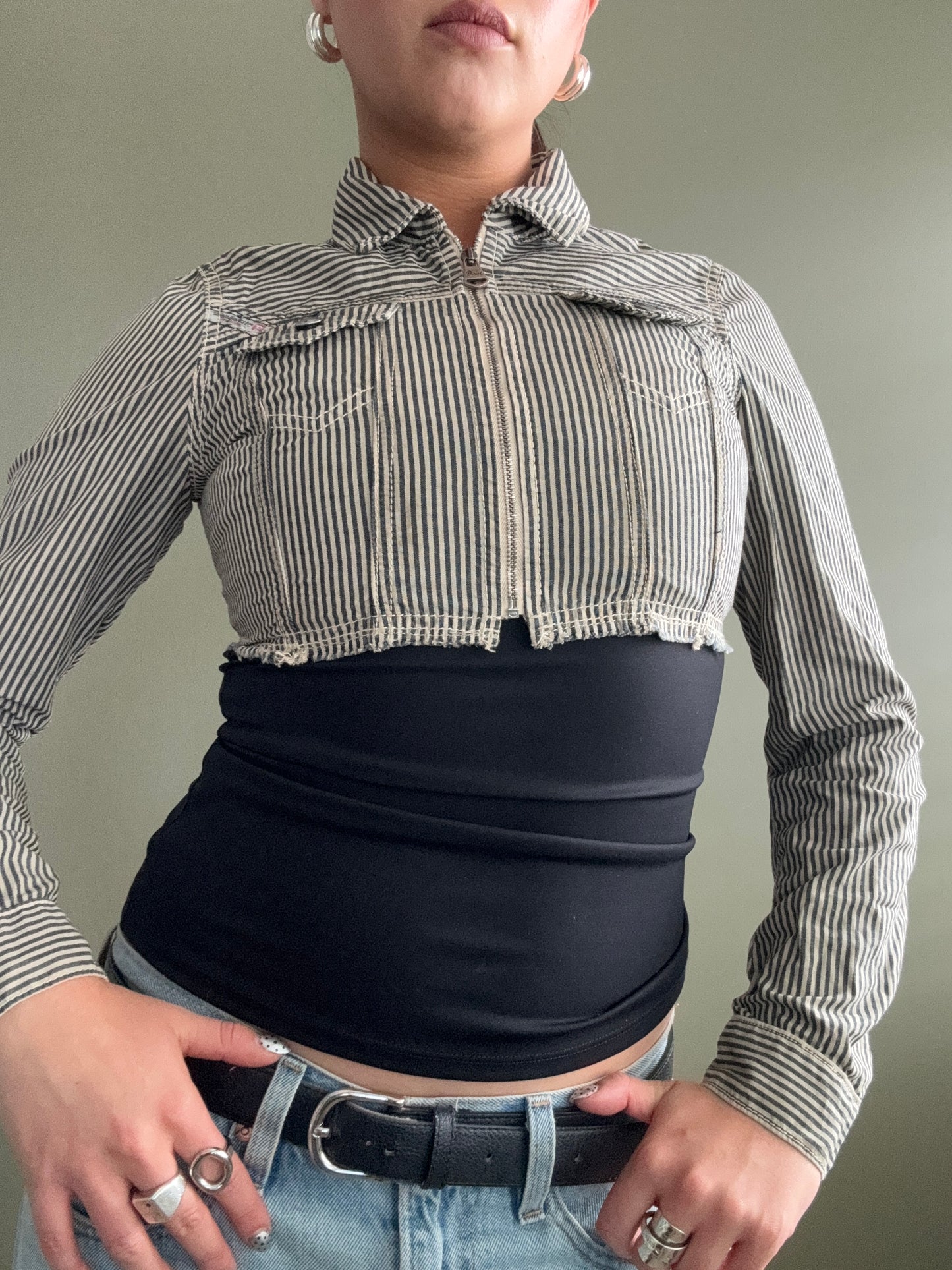 Diesel Cropped Jacket (XS)