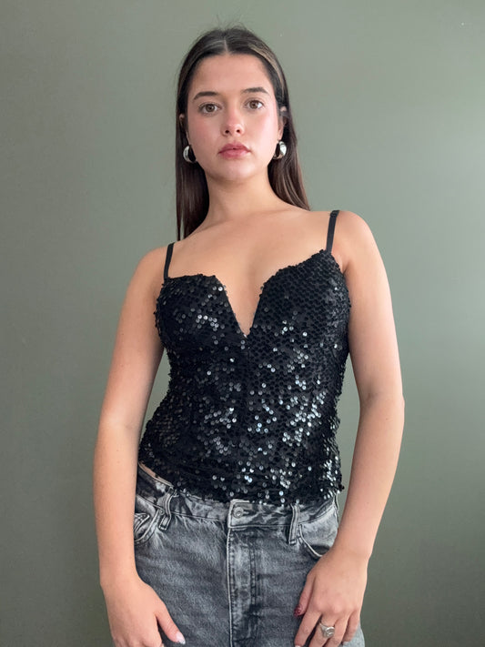 Guess Sequin Top (S)