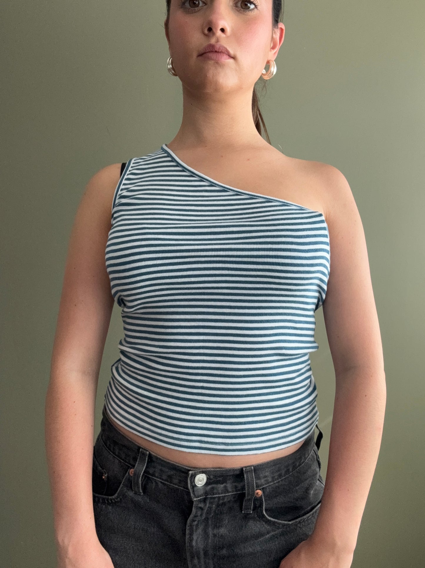 One Shoulder Top (S)