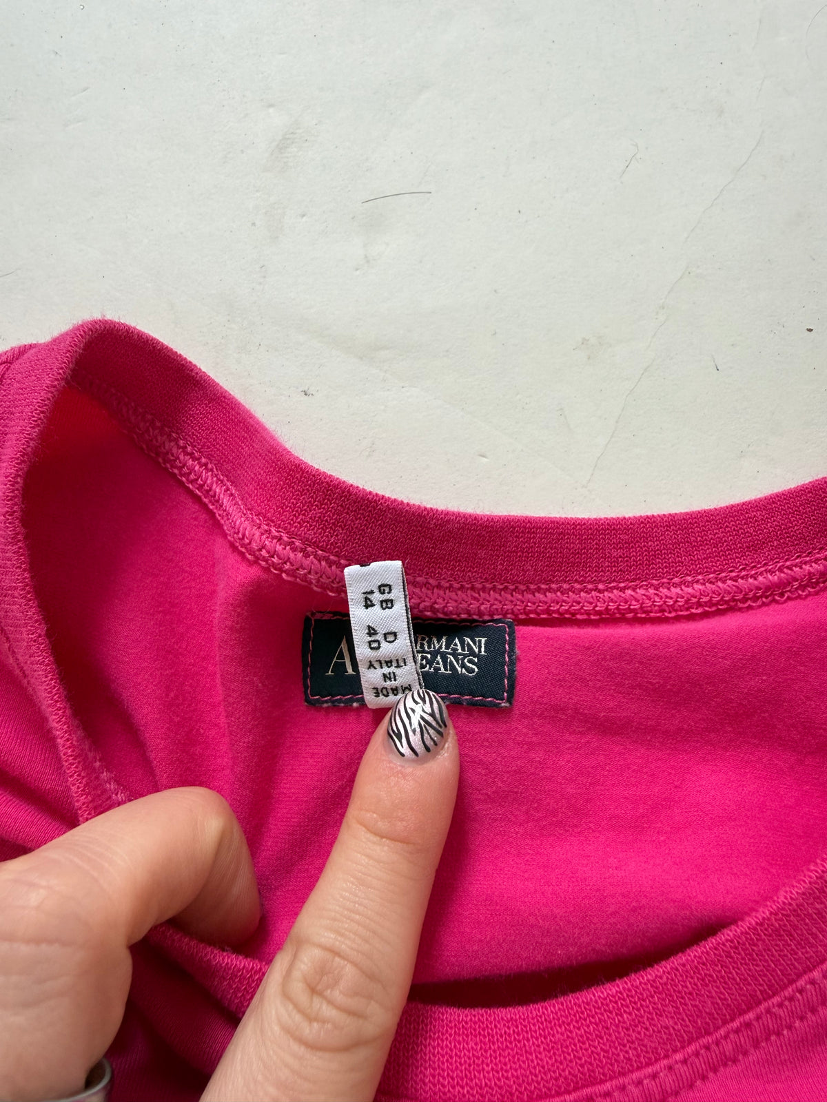 Armani Jeans Baby Tee (UK14)