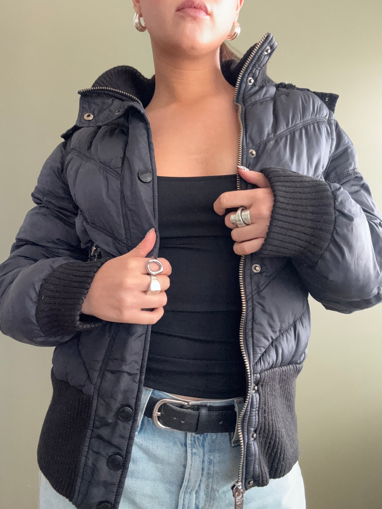 Y2K Puffer Jacket (UK10)