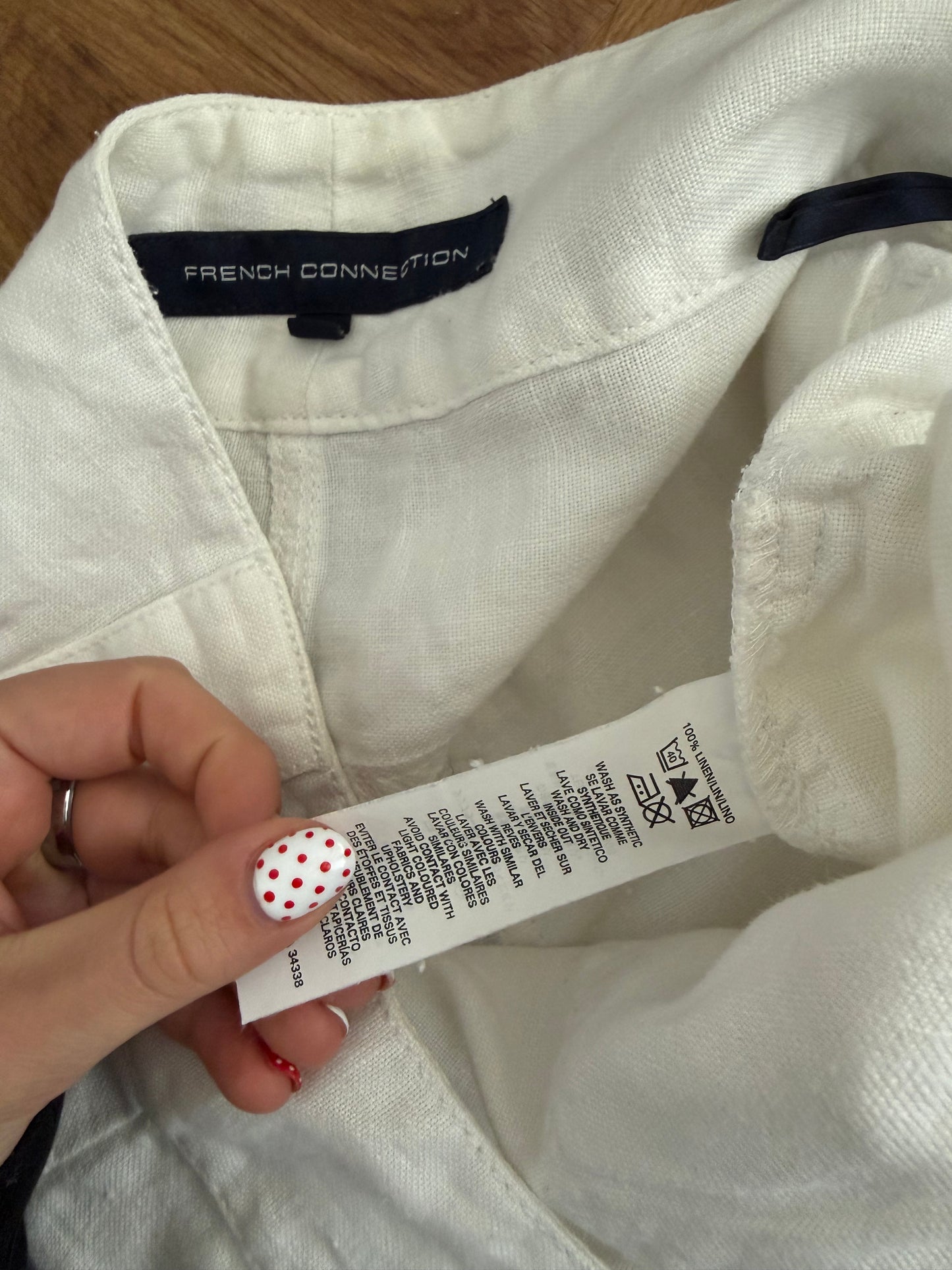French Connection Linen Trouser (UK10)