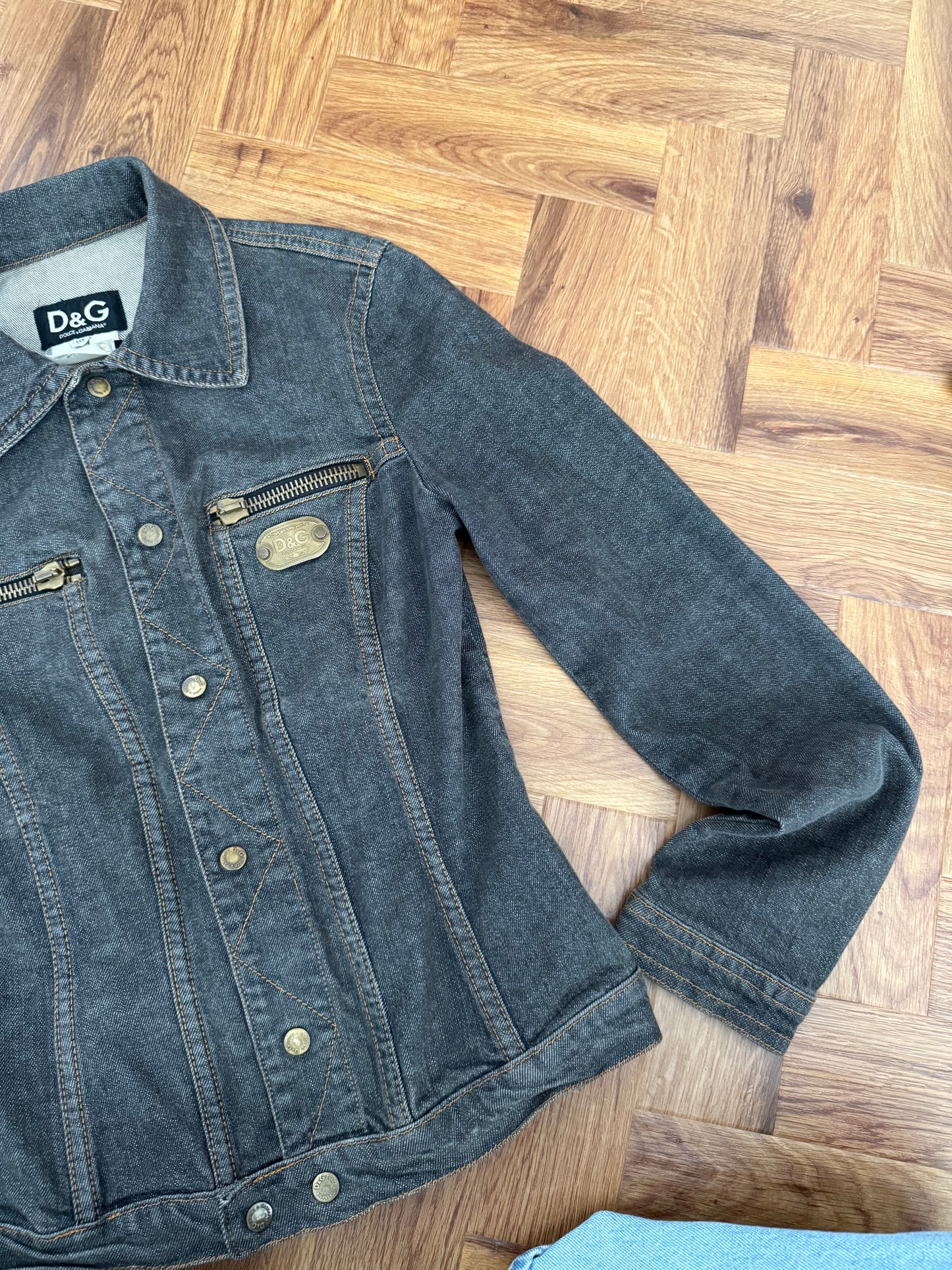 Dolce & Gabbana Fitted Denim Jacket (XS)