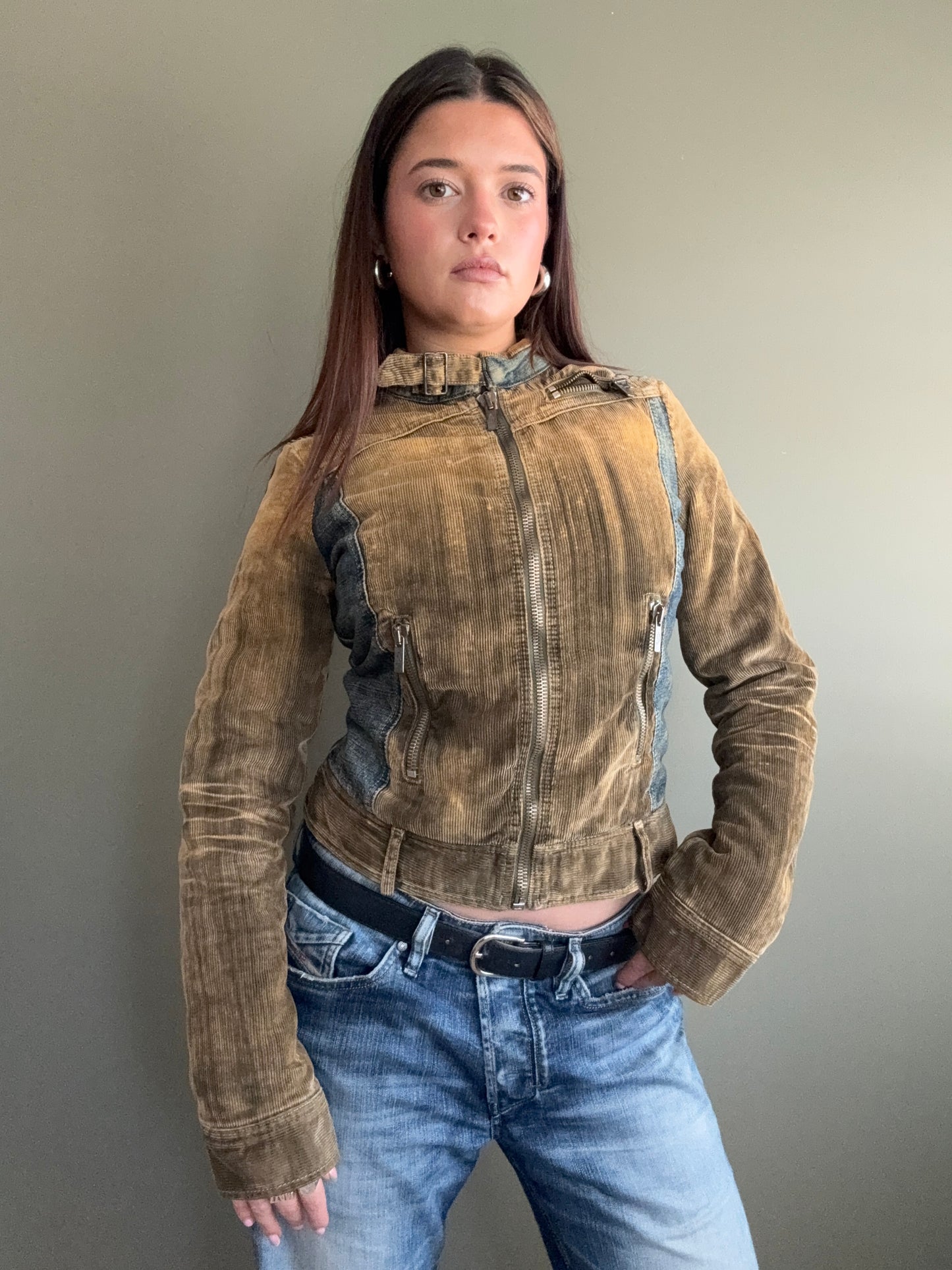 Diesel Corduroy Bomber Jacket (M)