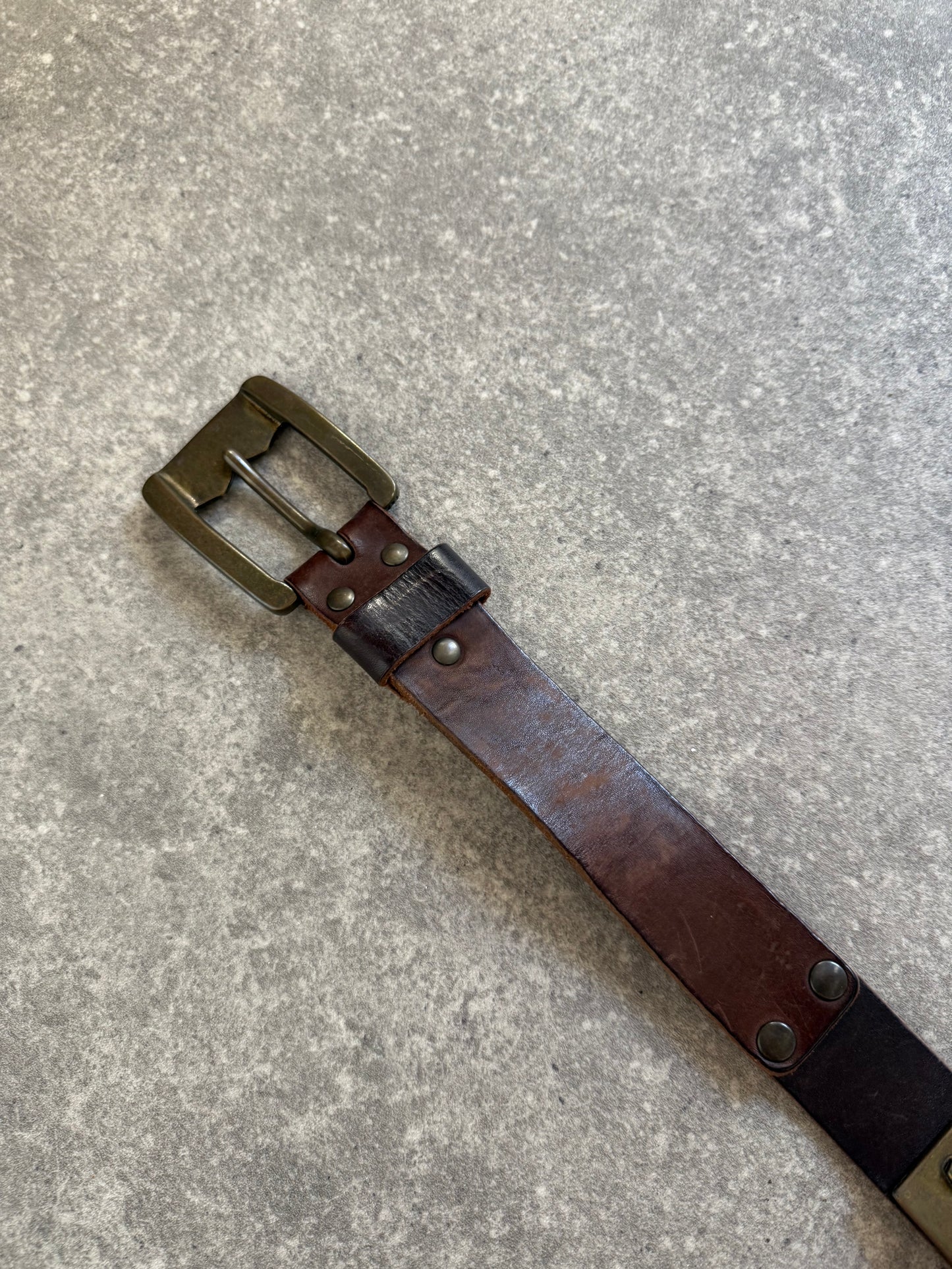 Vintage Diesel Leather Belt