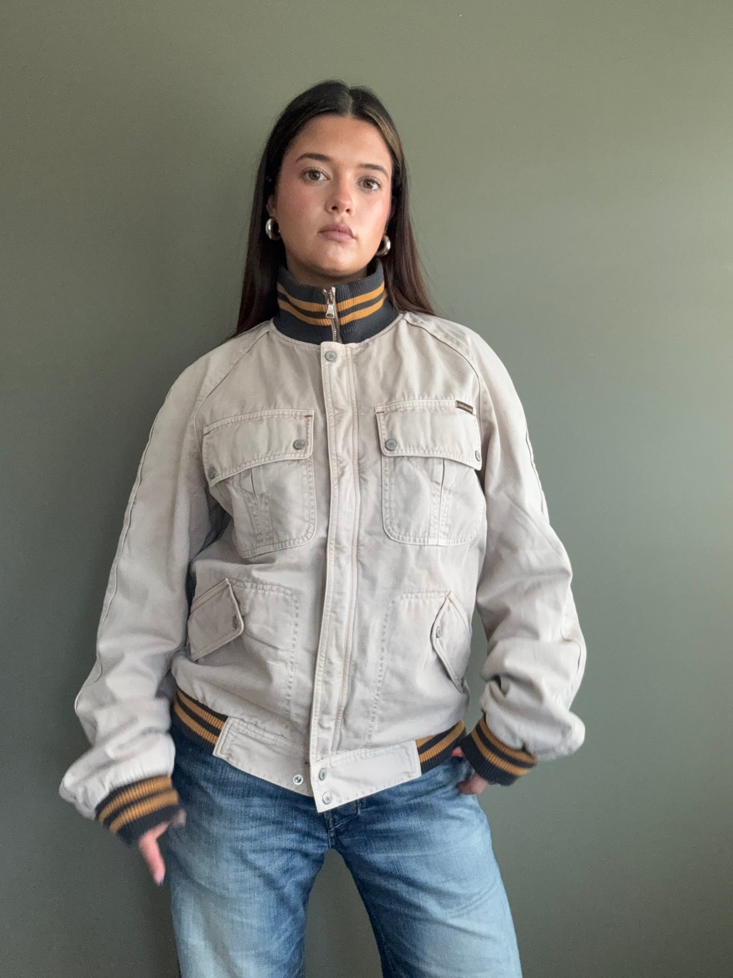 Dolce and Gabbana Cargo Bomber Jacket (L)