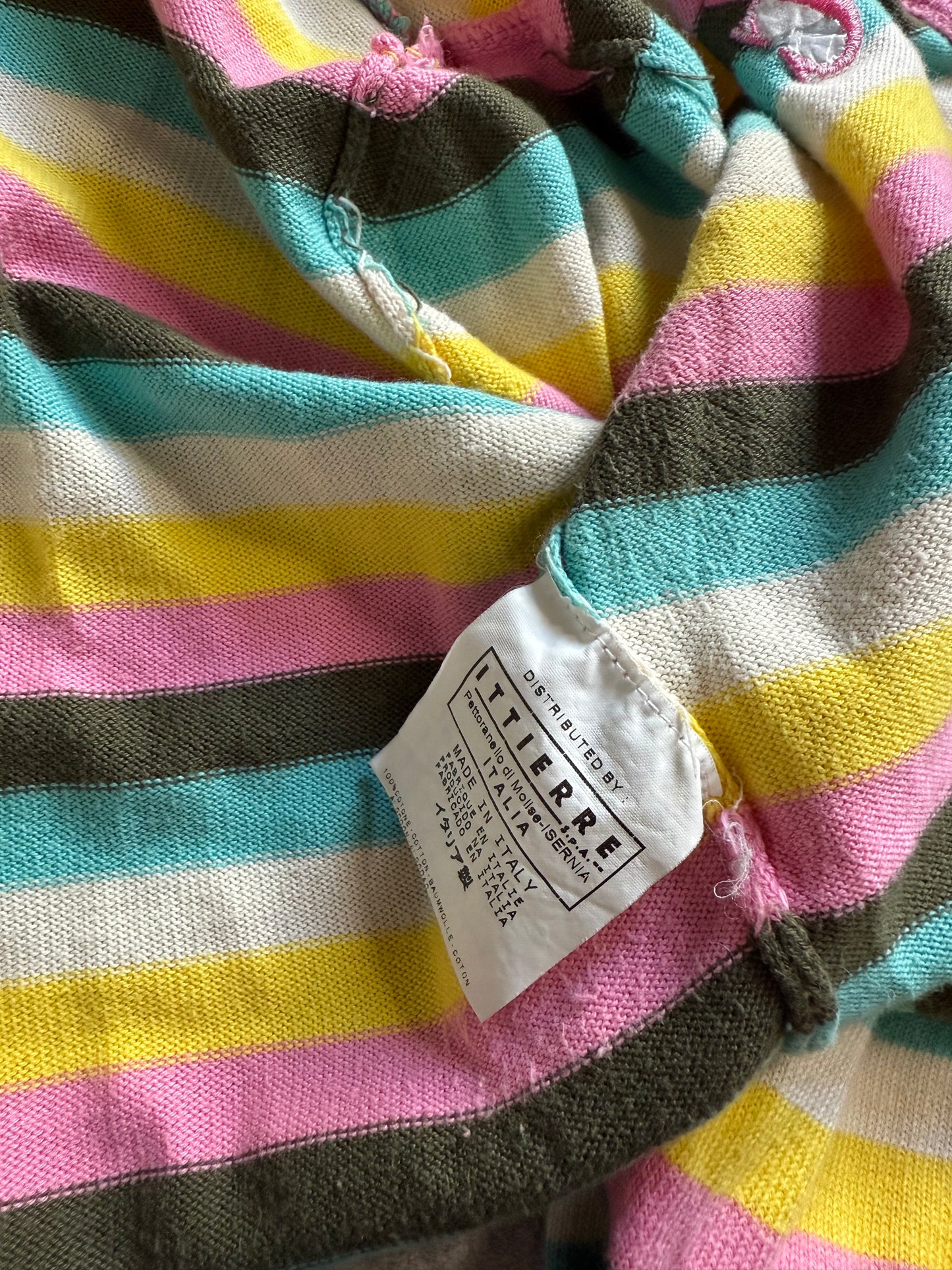 Versace Striped Cardigan (XS)