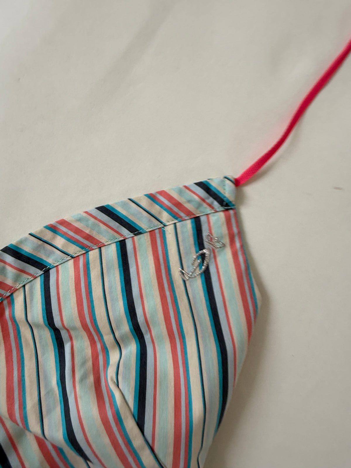 Diesel Striped Halterneck Top (S)