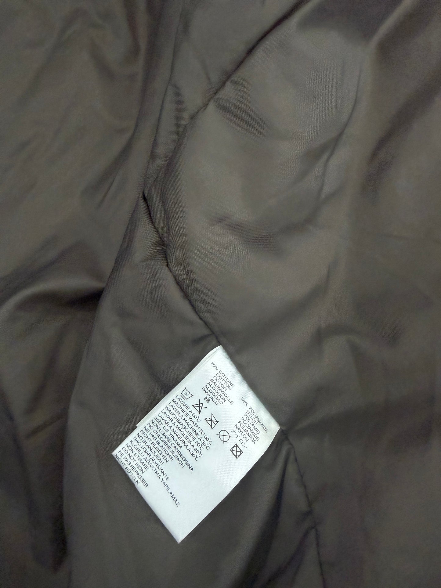 Khaki Diesel Biker Jacket (S)