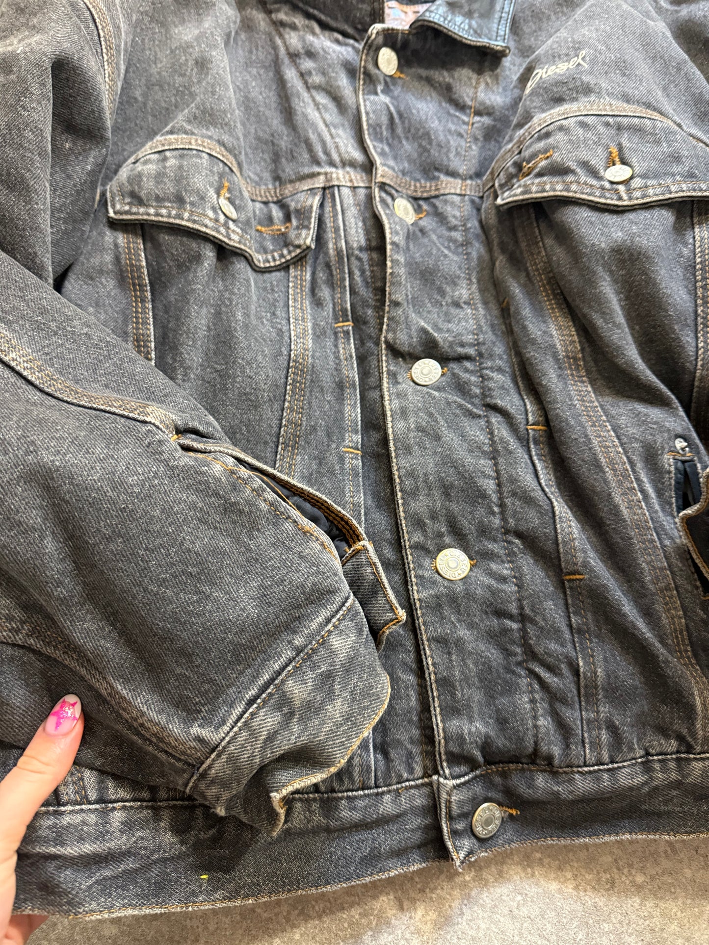 Vintage Diesel Denim Jacket (M)