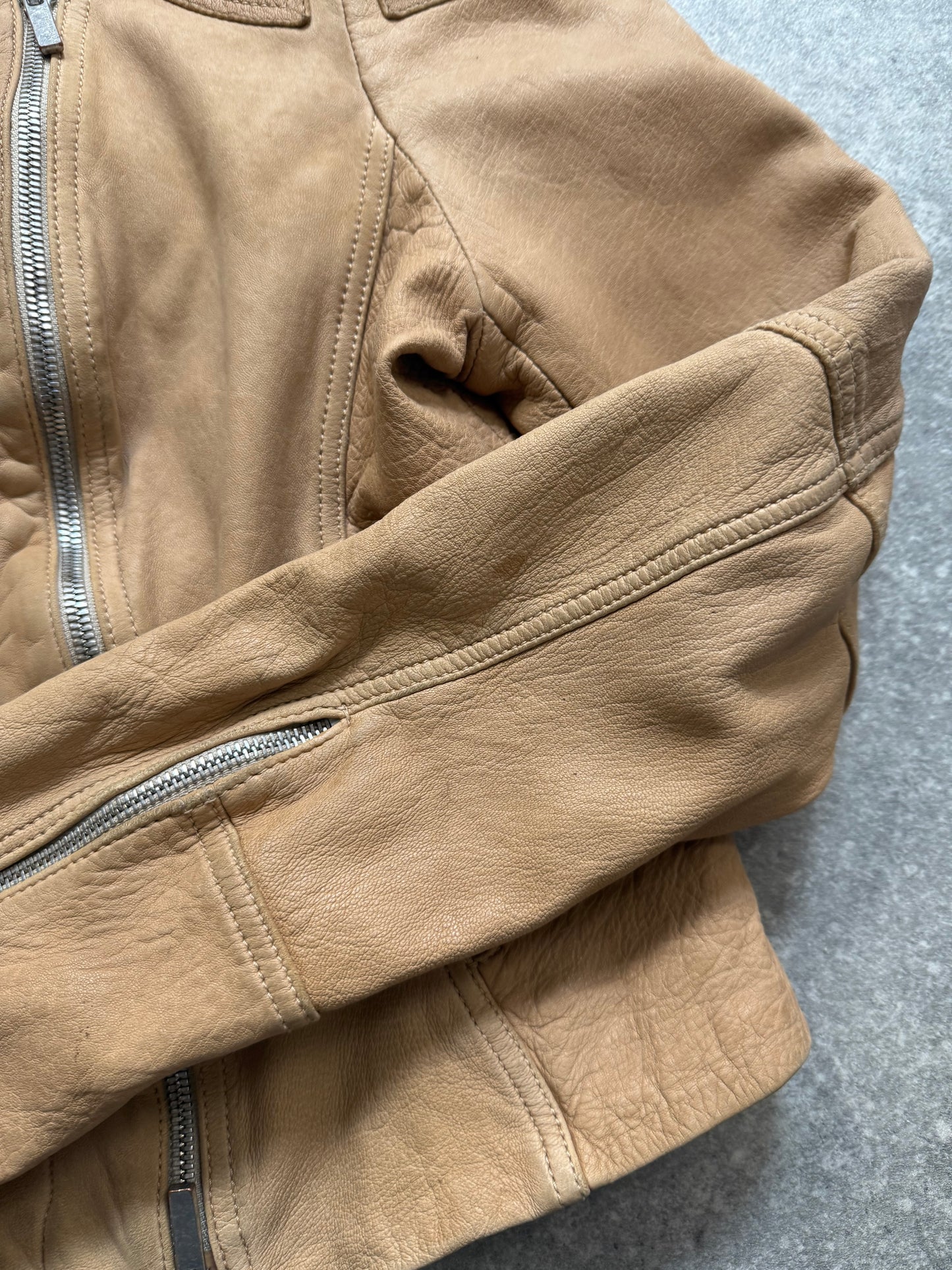 Karen Millen Leather Jacket (UK12)