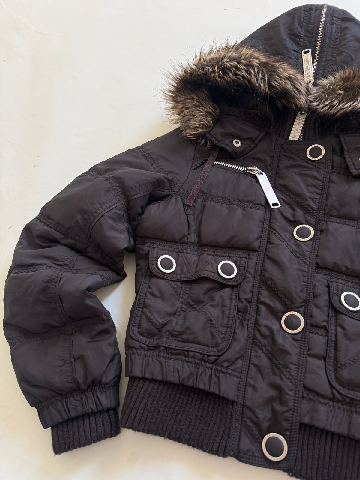 Y2K Puffer Jacket (UK10)