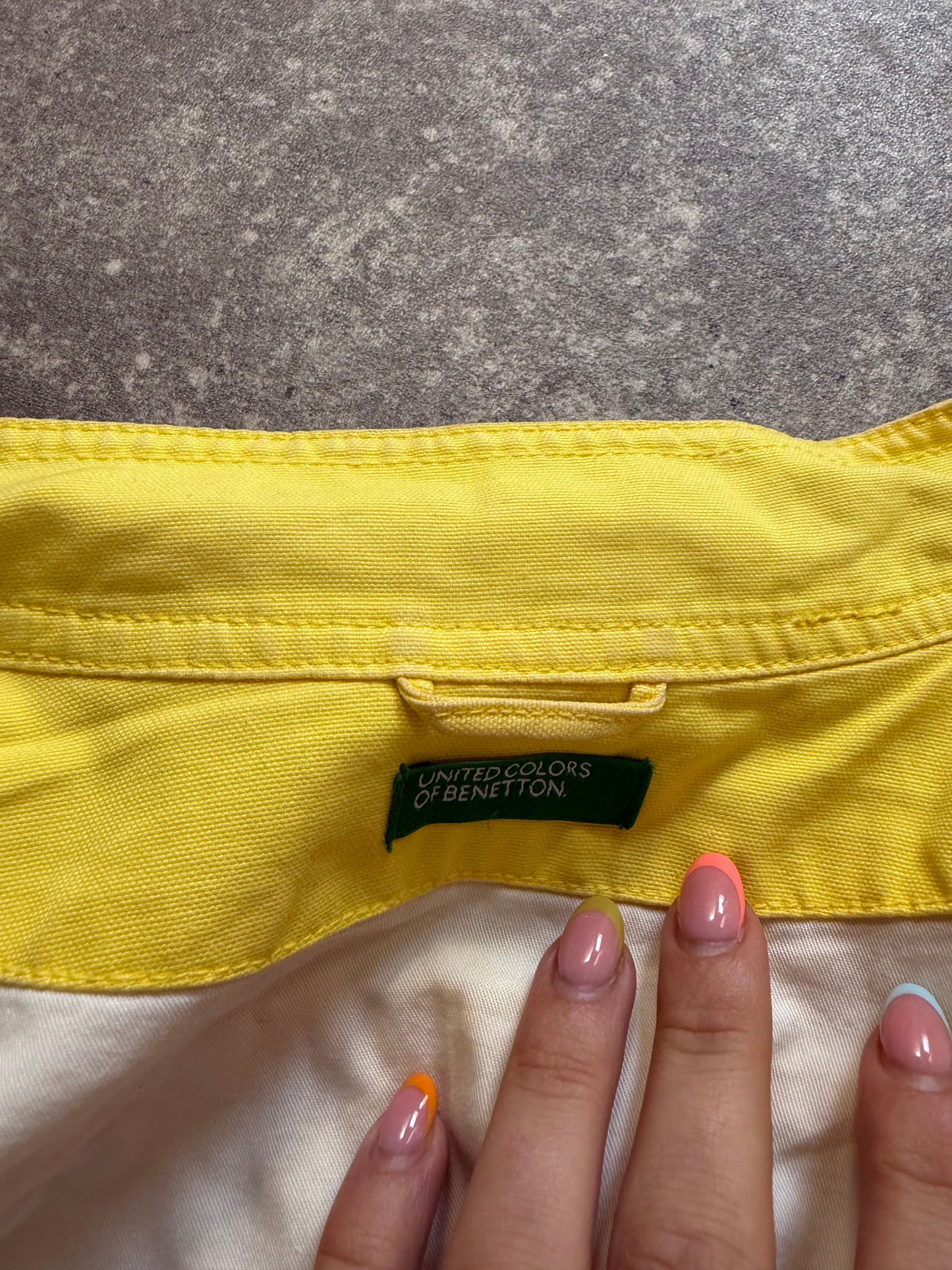 Yellow Biker Jacket (L)