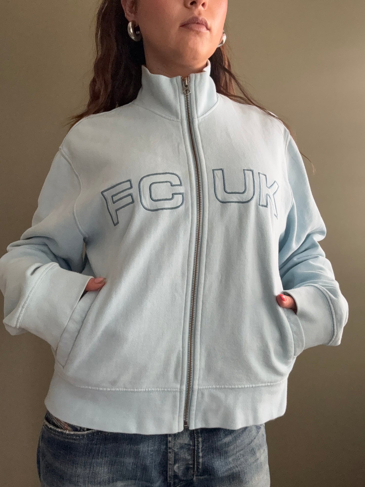 French Connection Zip Jumper (XL)