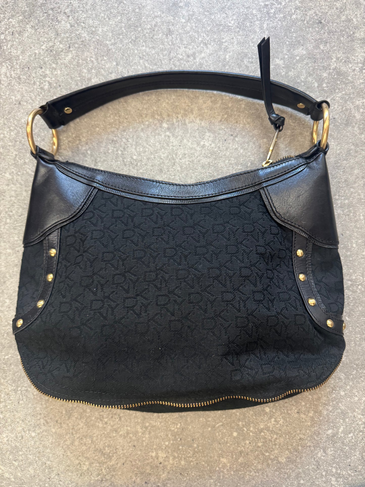 DKNY Buckle Shoulder Bag