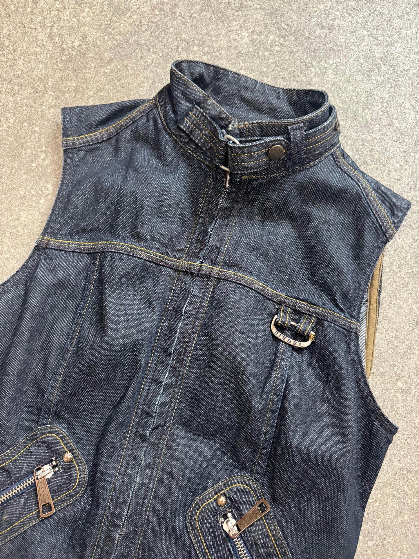 Diesel Denim Gilet (S)