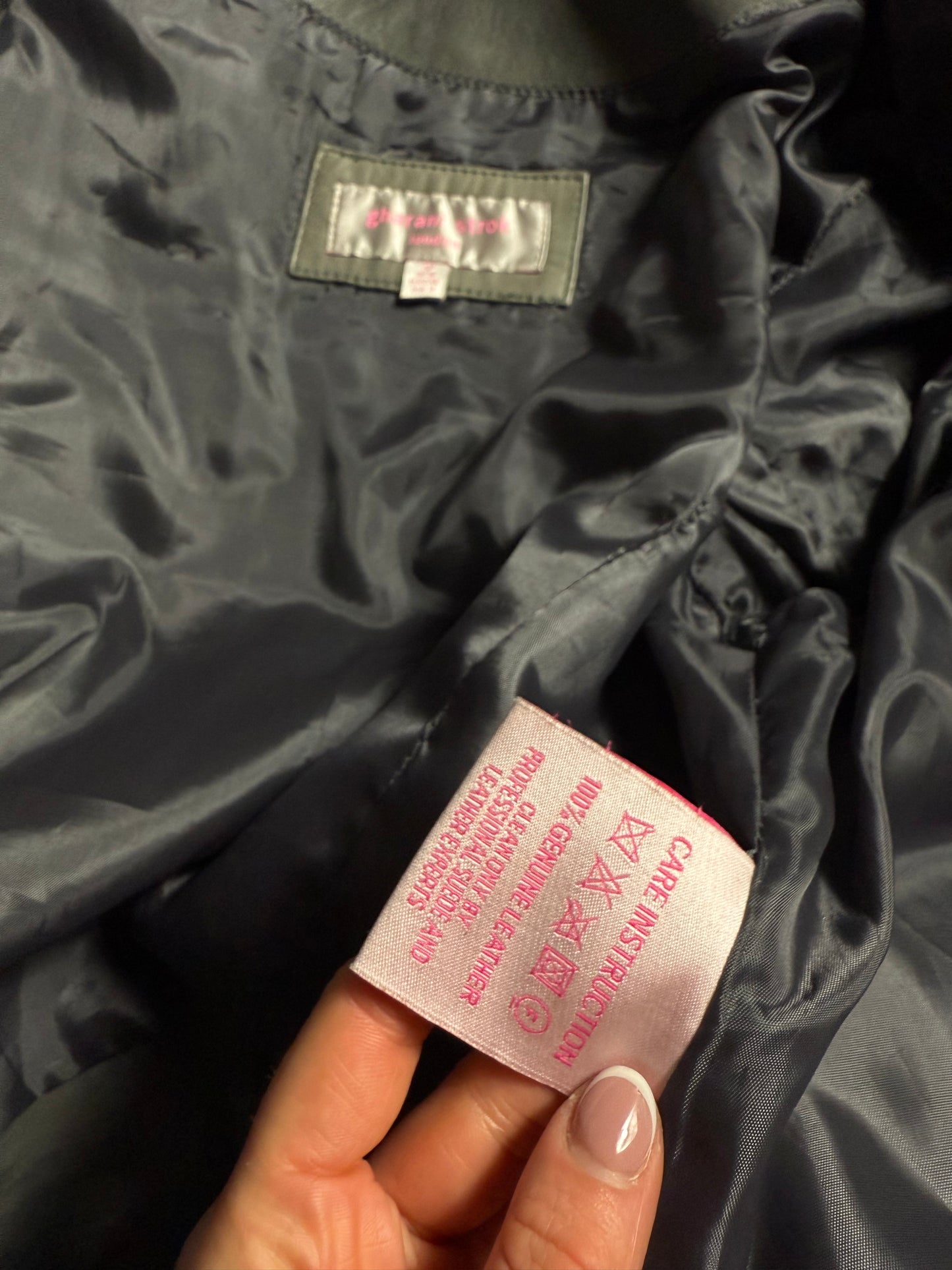 Leather Buckle Jacket (XL)