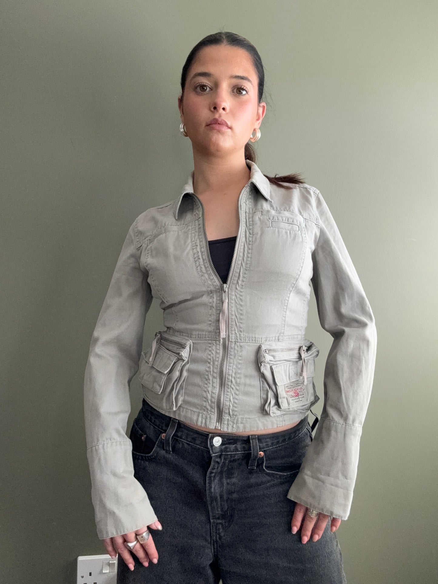 DKNY Cargo Jacket (XS)