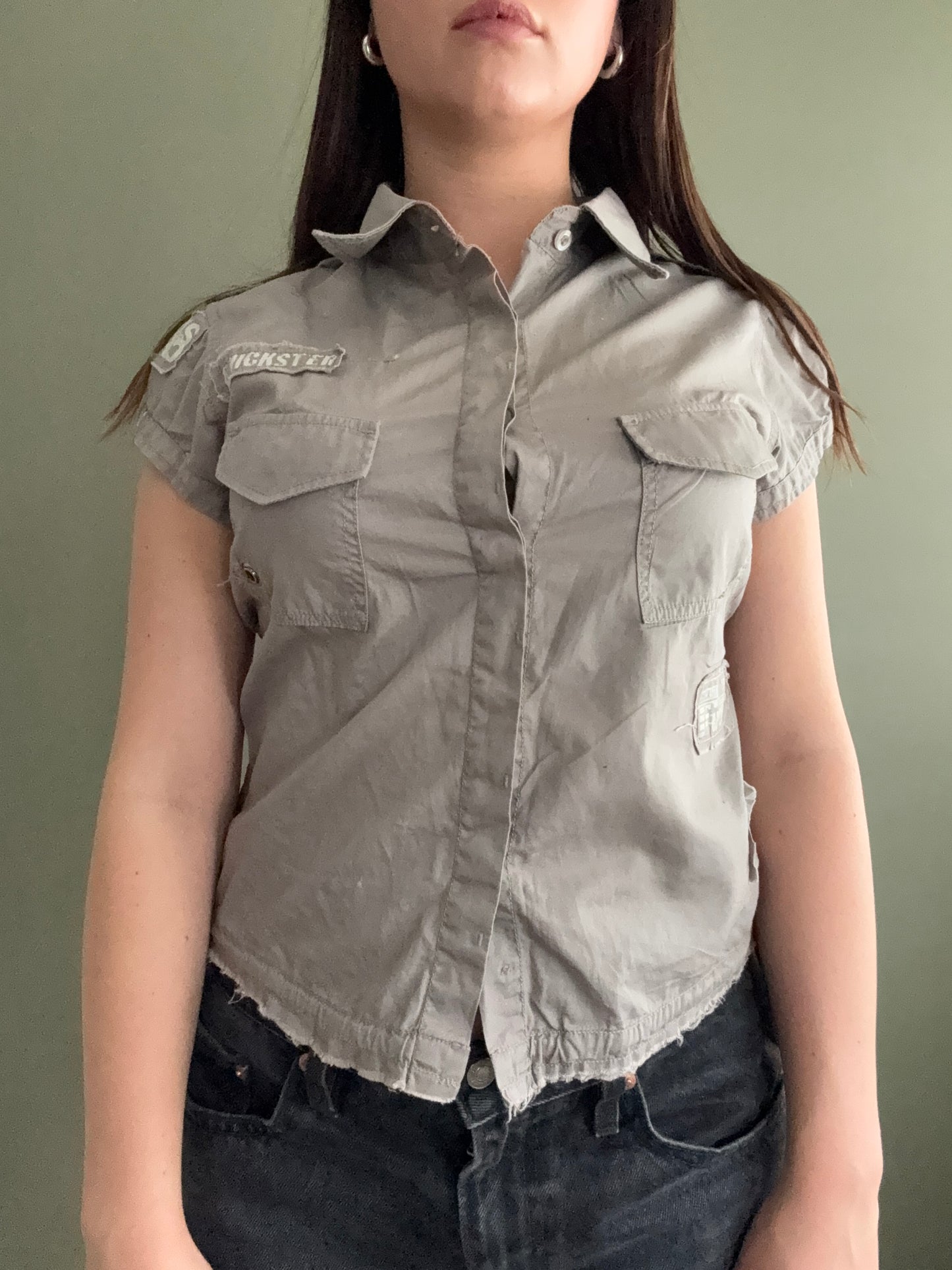 Y2K Cargo Shirt (M)