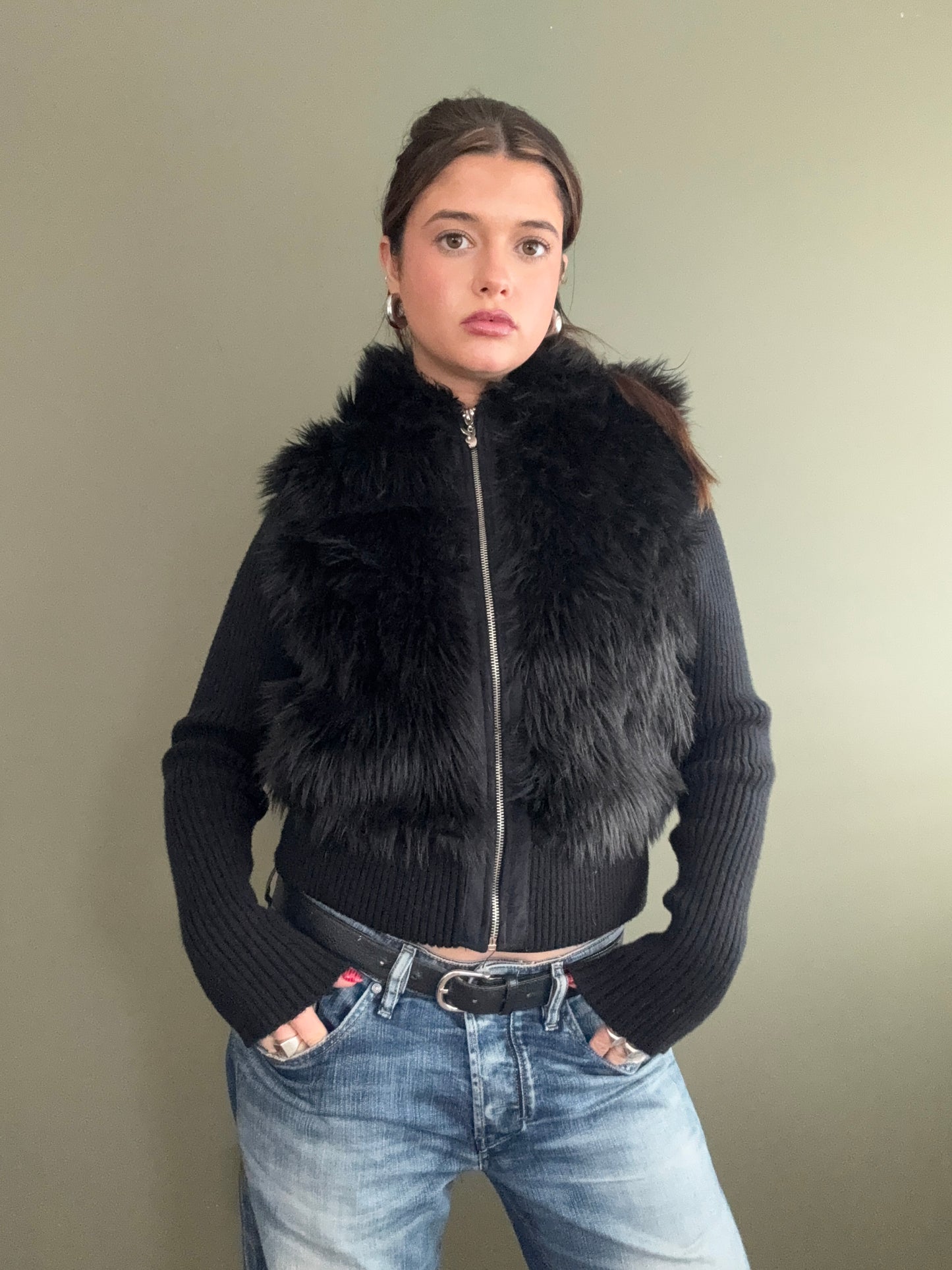 Playboy Faux Fur Jumper (UK10)