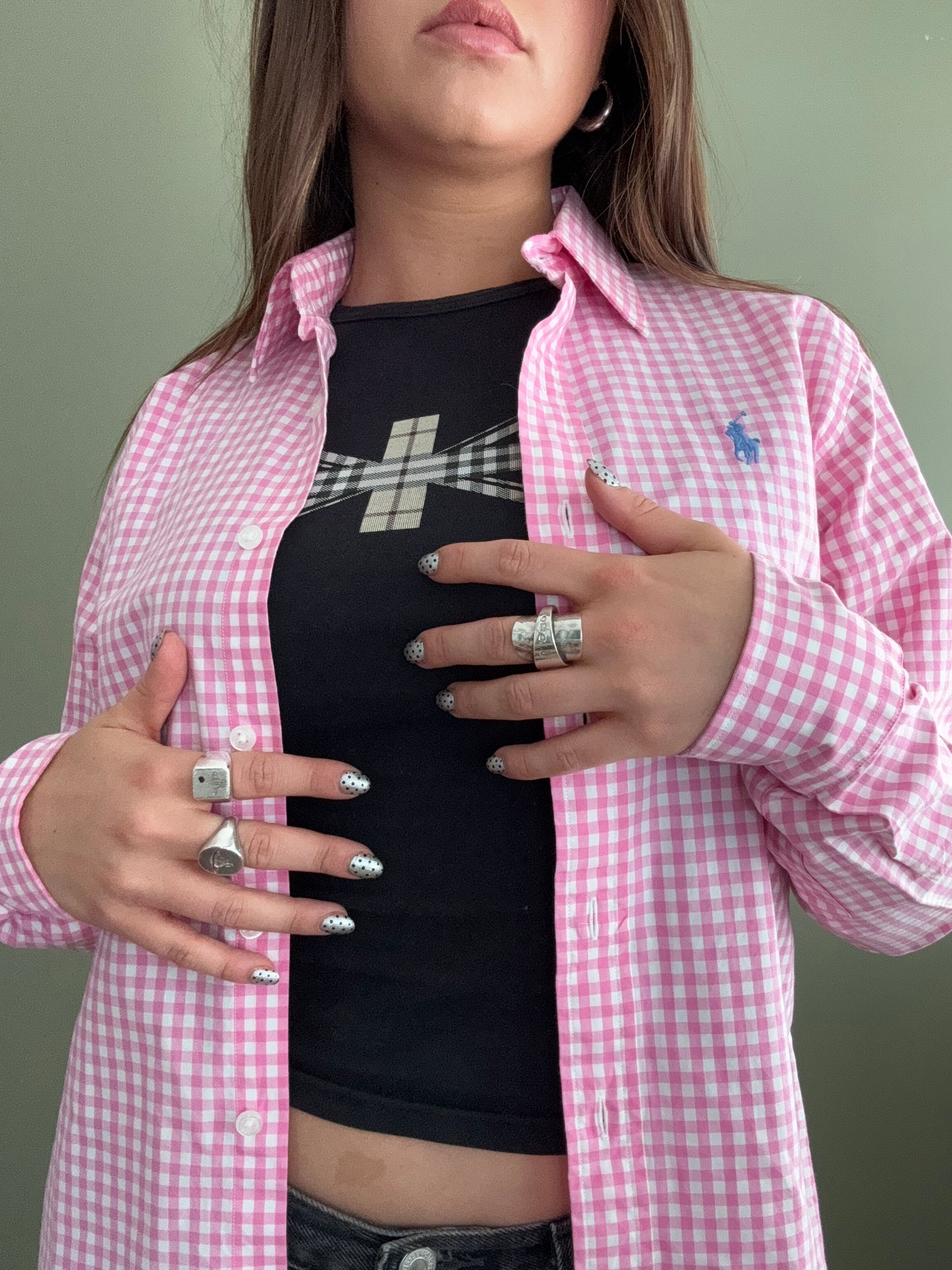 Ralph Lauren Gingham Shirt (M)