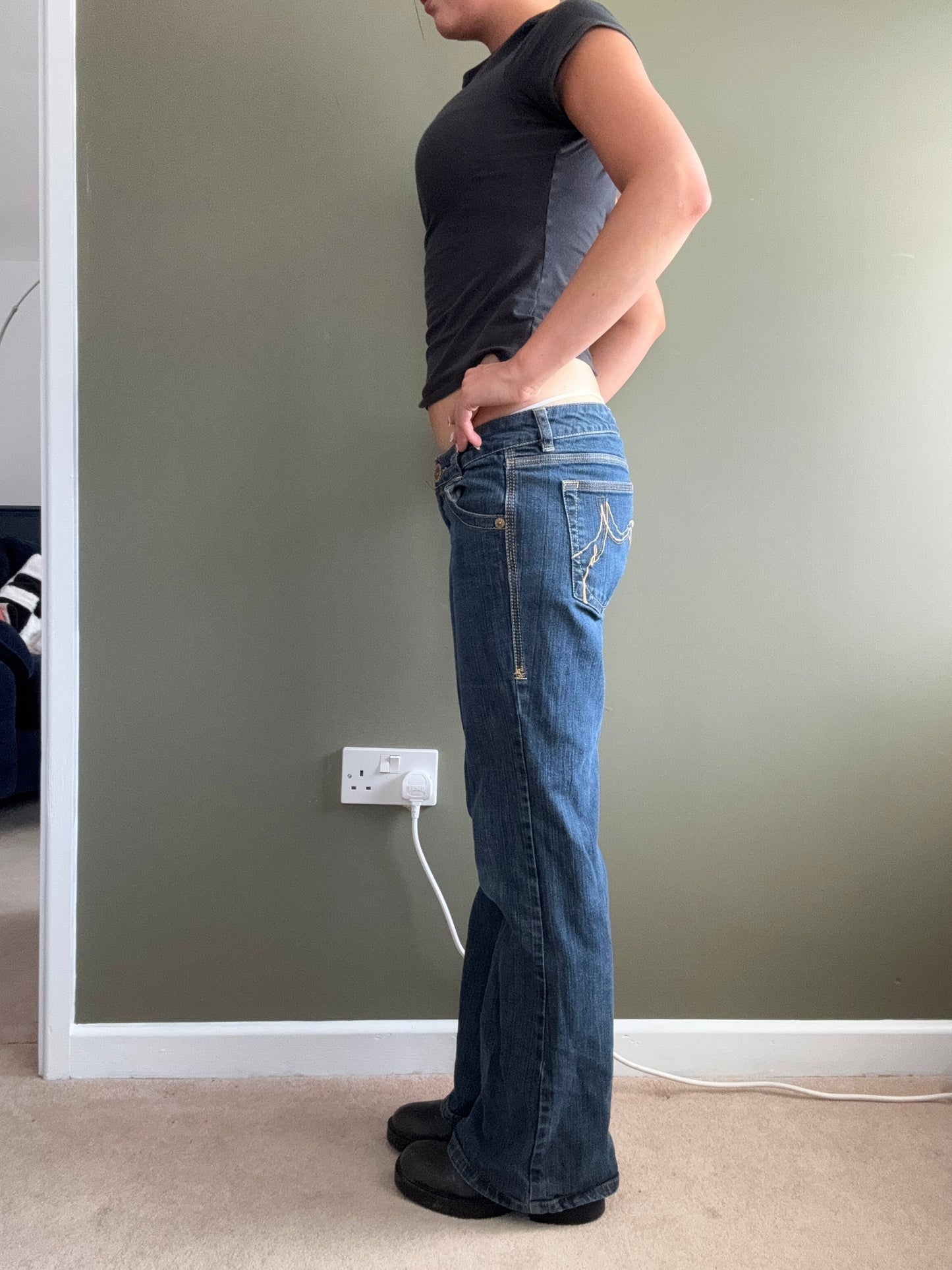 DKNY Flared Jeans