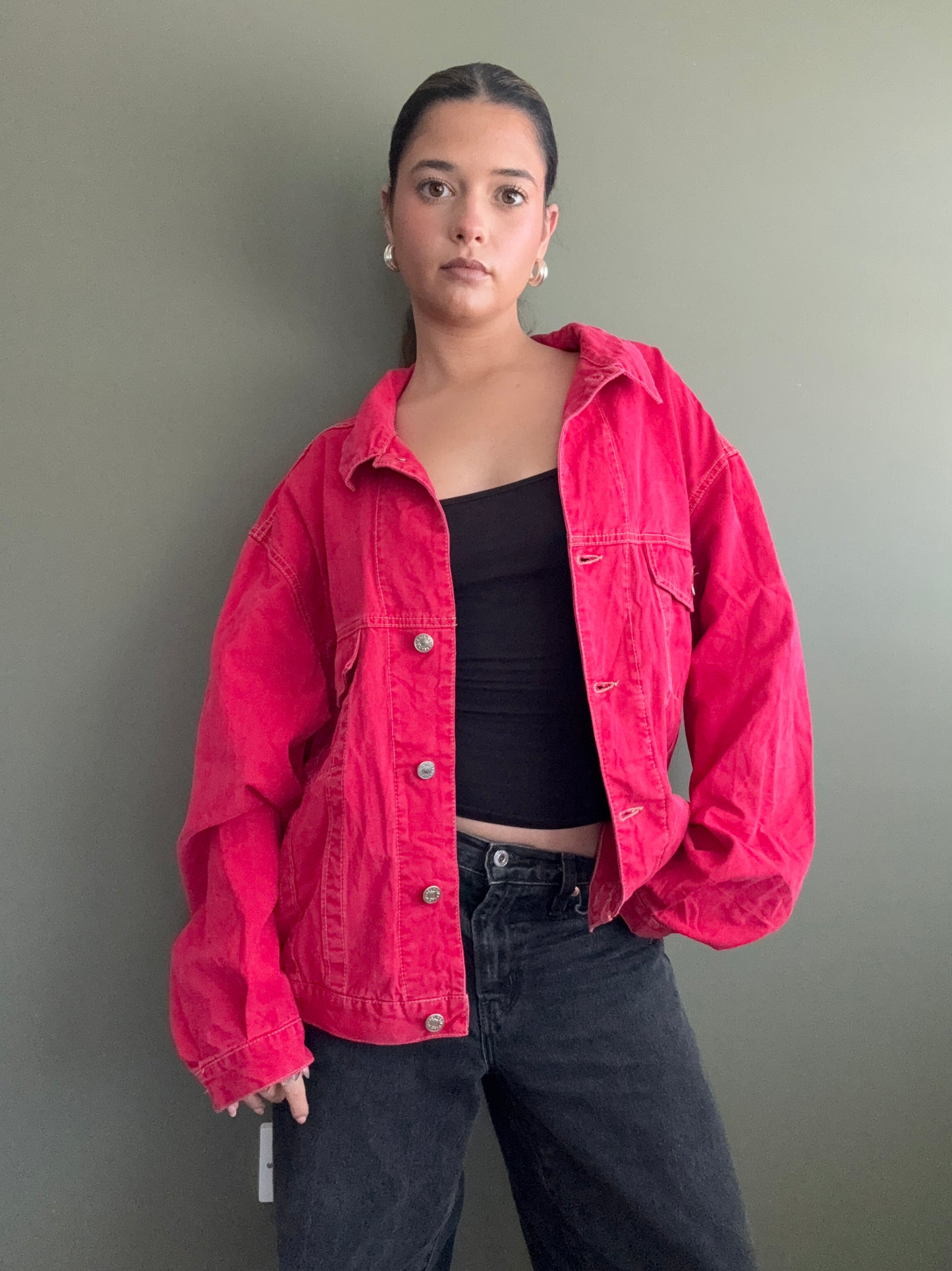 Red Diesel Trucker Jacket (L)