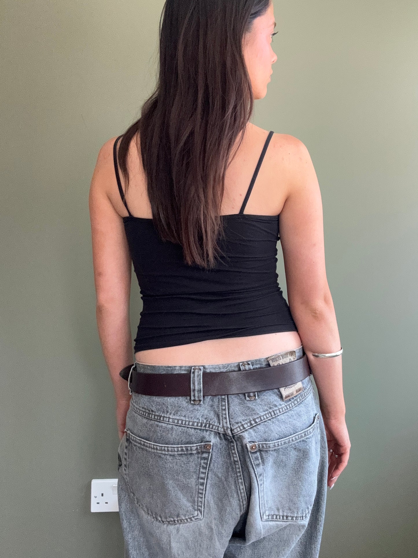 Brown Leather Diesel Belt