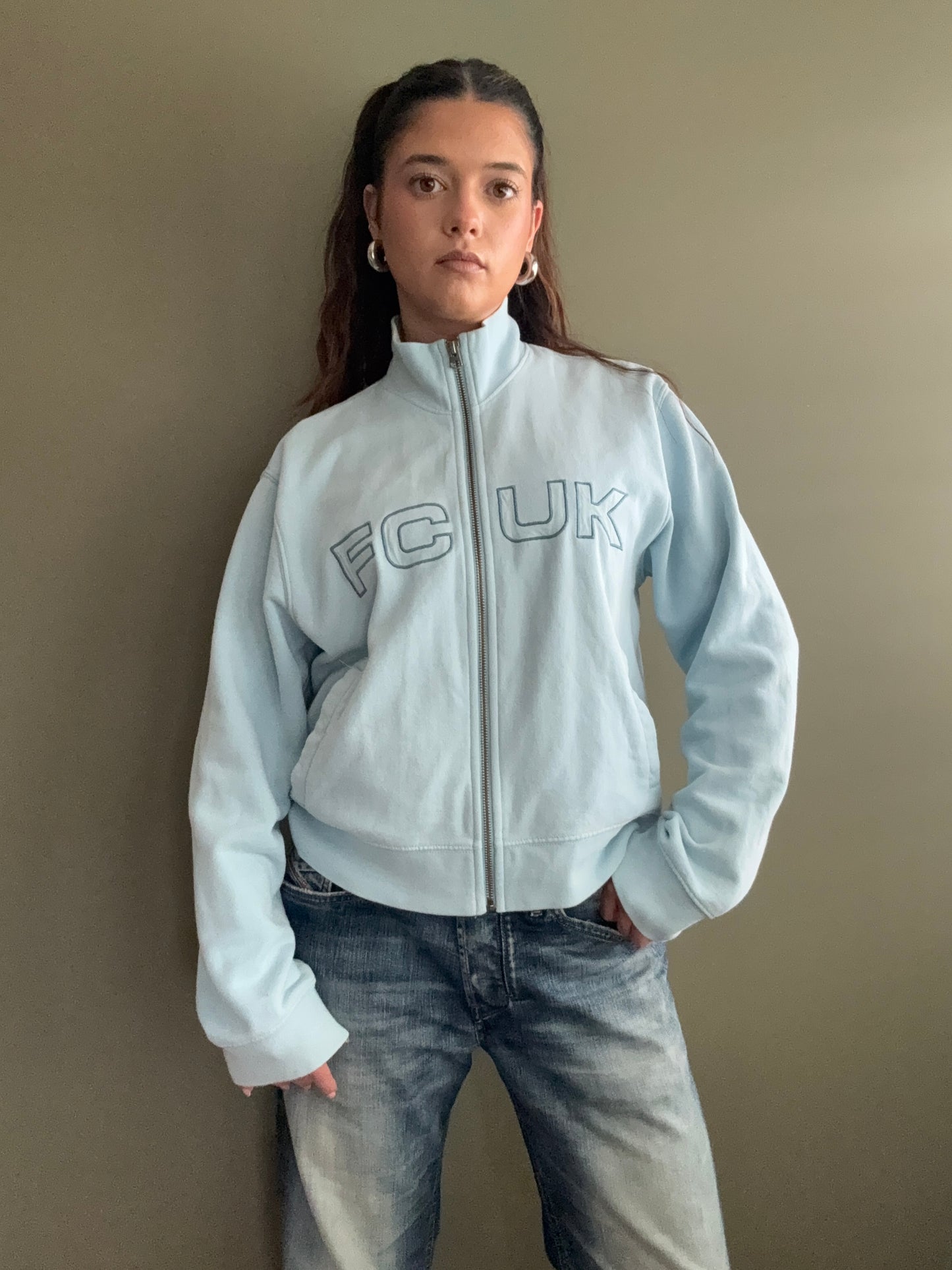 French Connection Zip Jumper (XL)