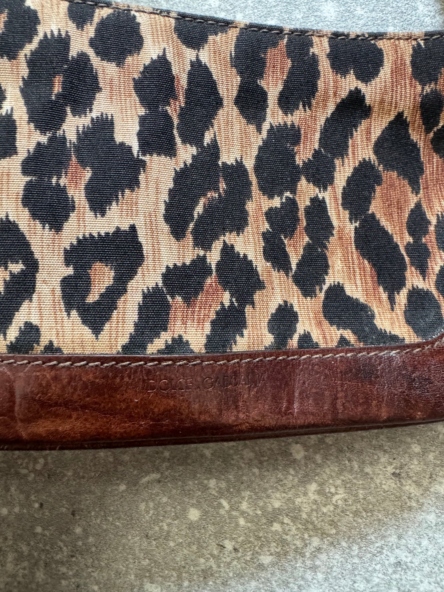 D&G Leopard Shoulder Bag