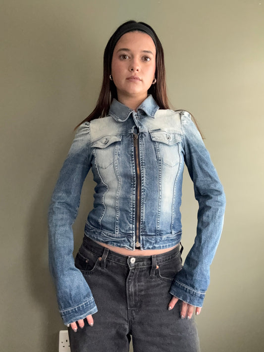 Diesel Fitted Denim Jacket (S)