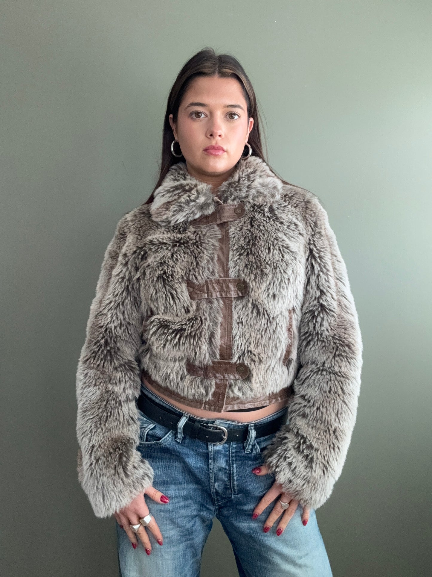 Faux Fur Jacket (UK10)