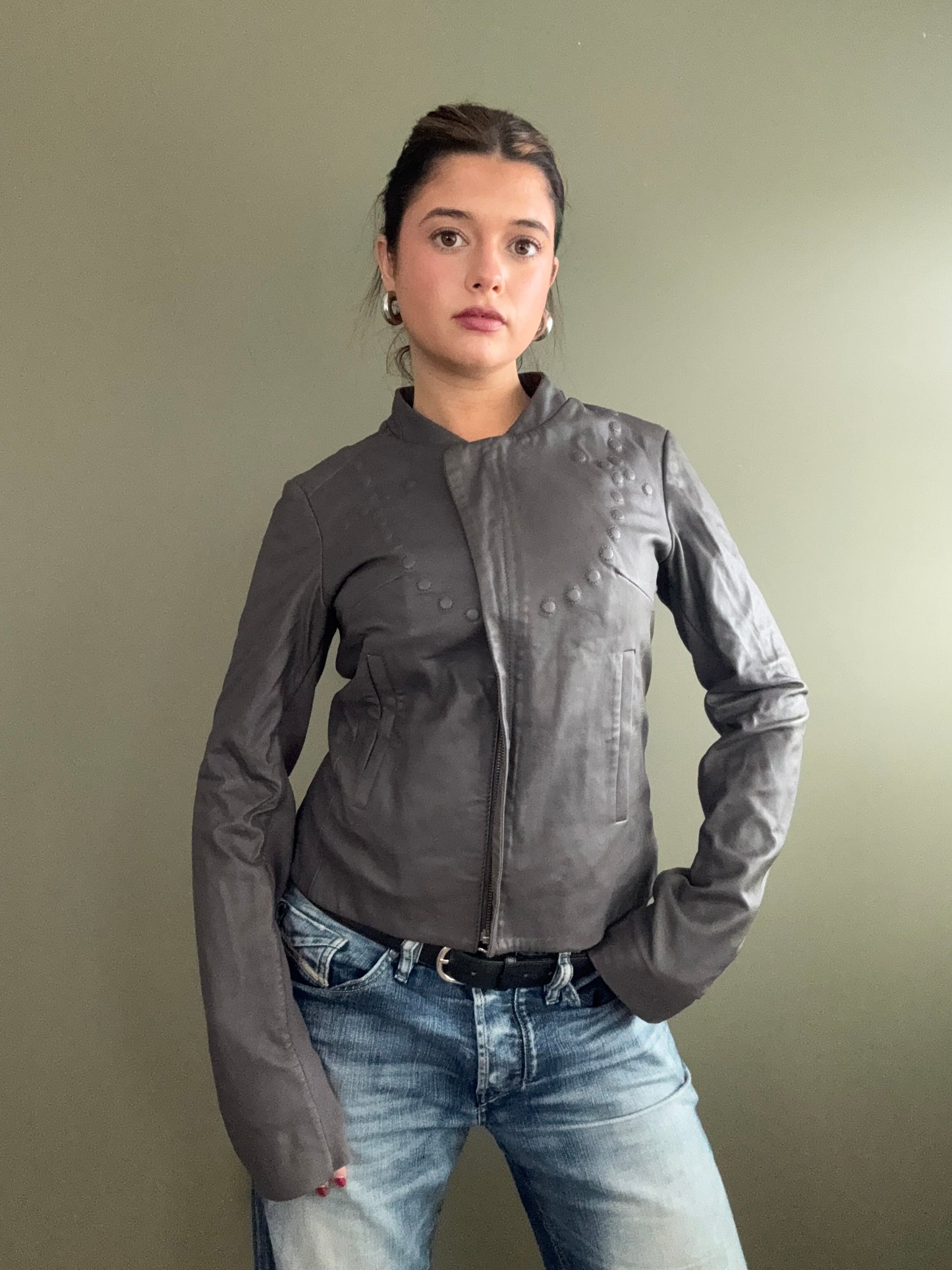 Diesel Leather Jacket (M)