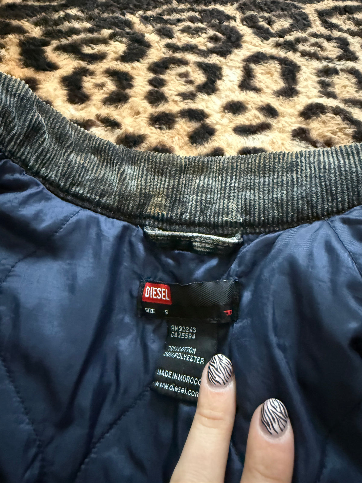 Vintage Diesel Buckle Jacket (S)