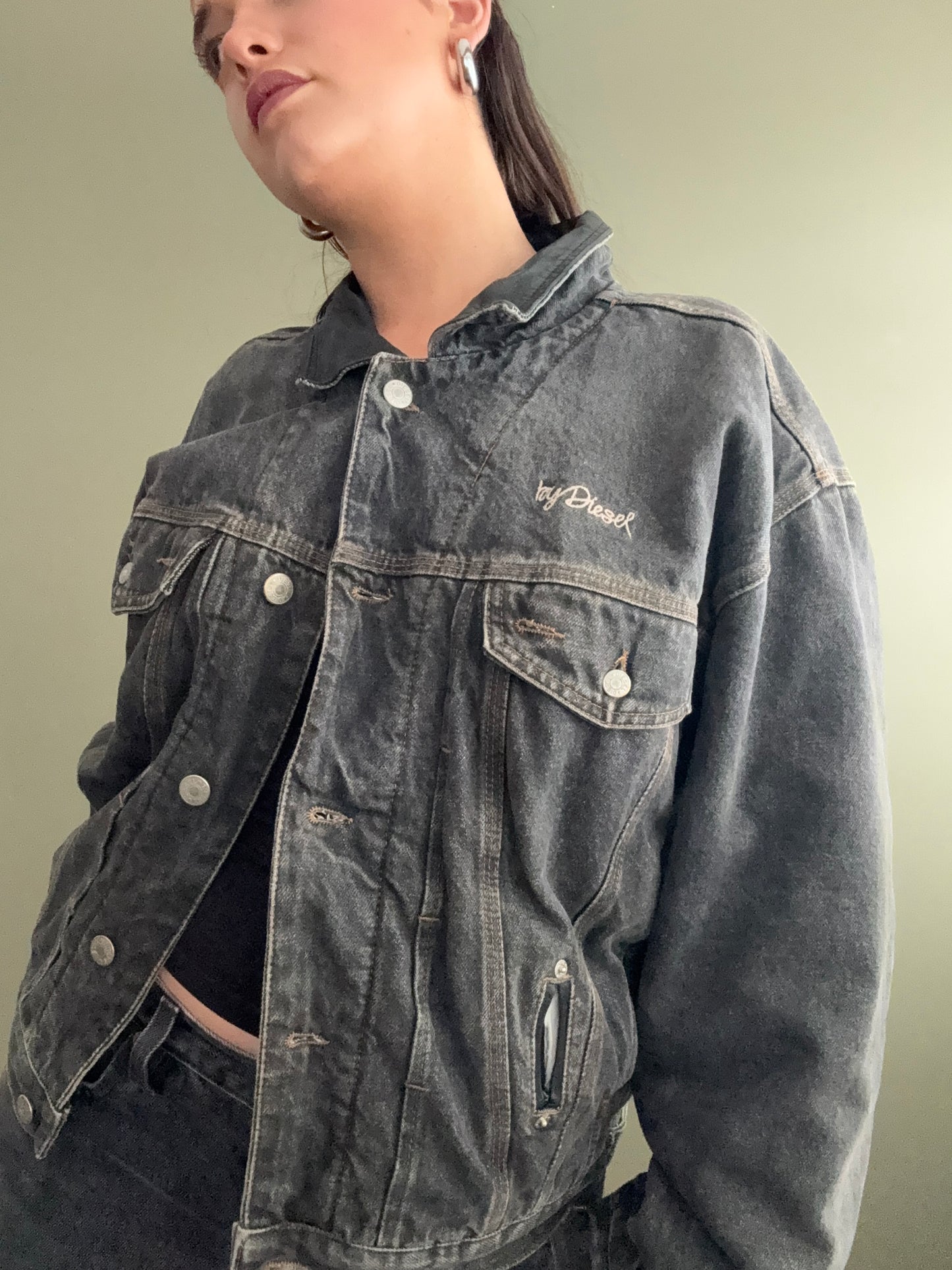 Vintage Diesel Denim Jacket (M)