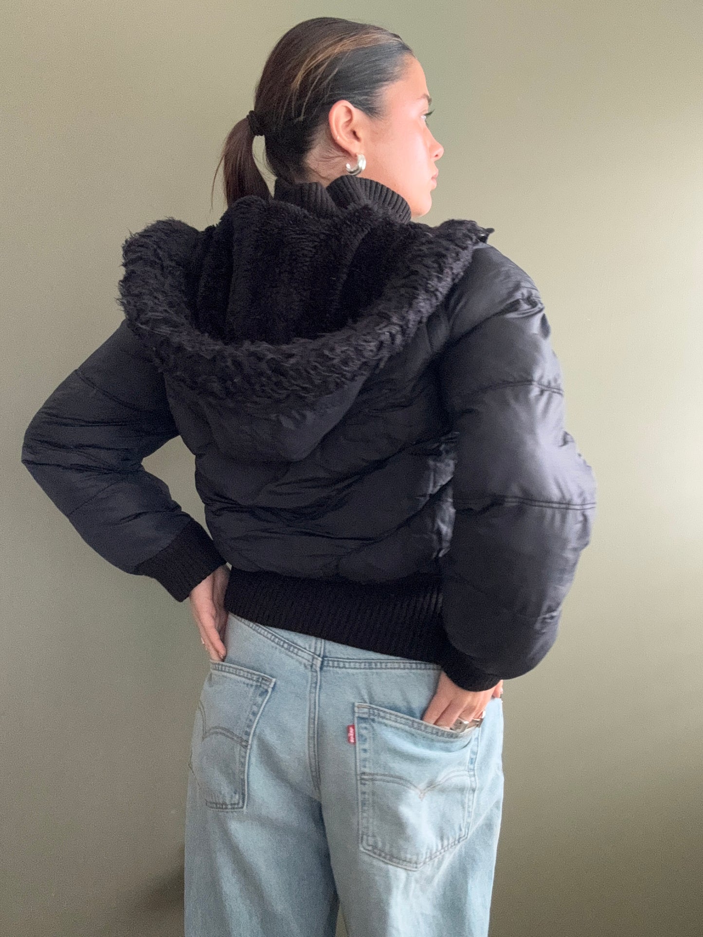 Y2K Puffer Jacket (UK10)
