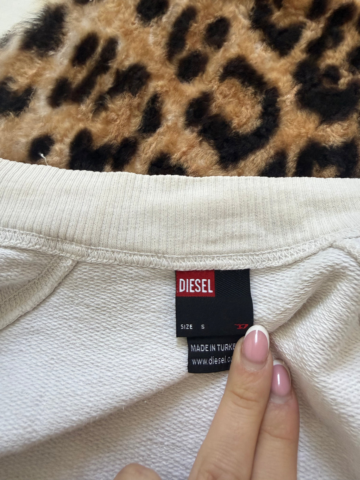 Vintage Diesel Zip Jumper (S)