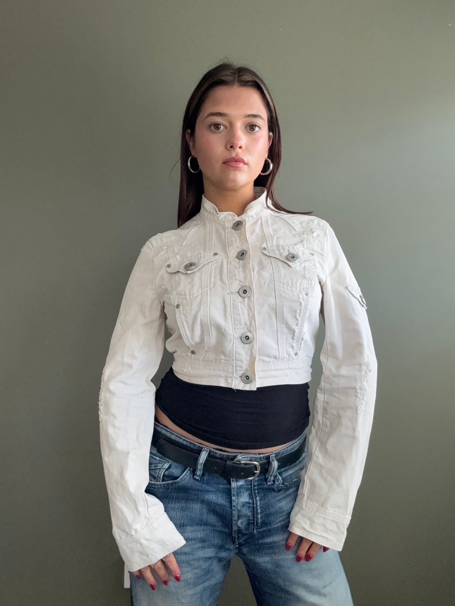 Cropped Y2K Jacket (UK14)