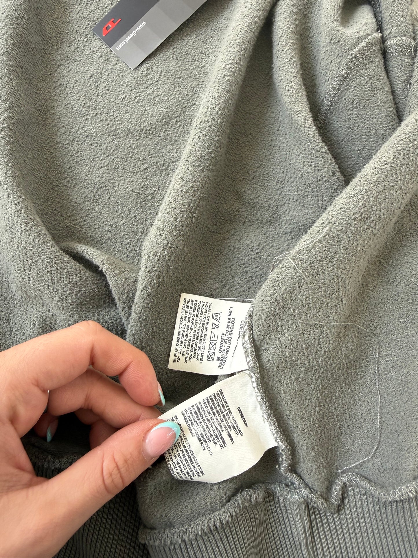 Deadstock Diesel Zip Jumper (L)