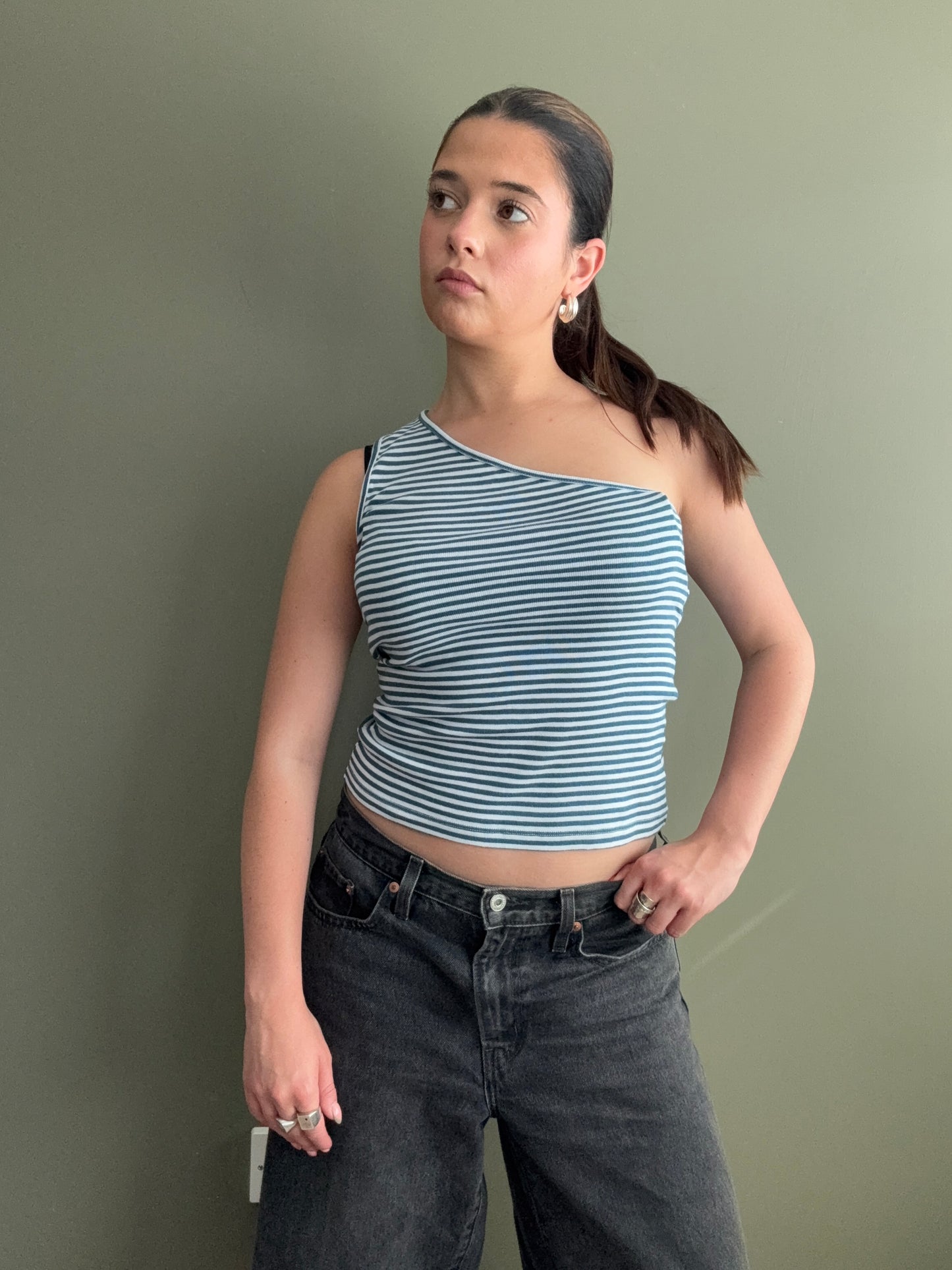 One Shoulder Top (S)