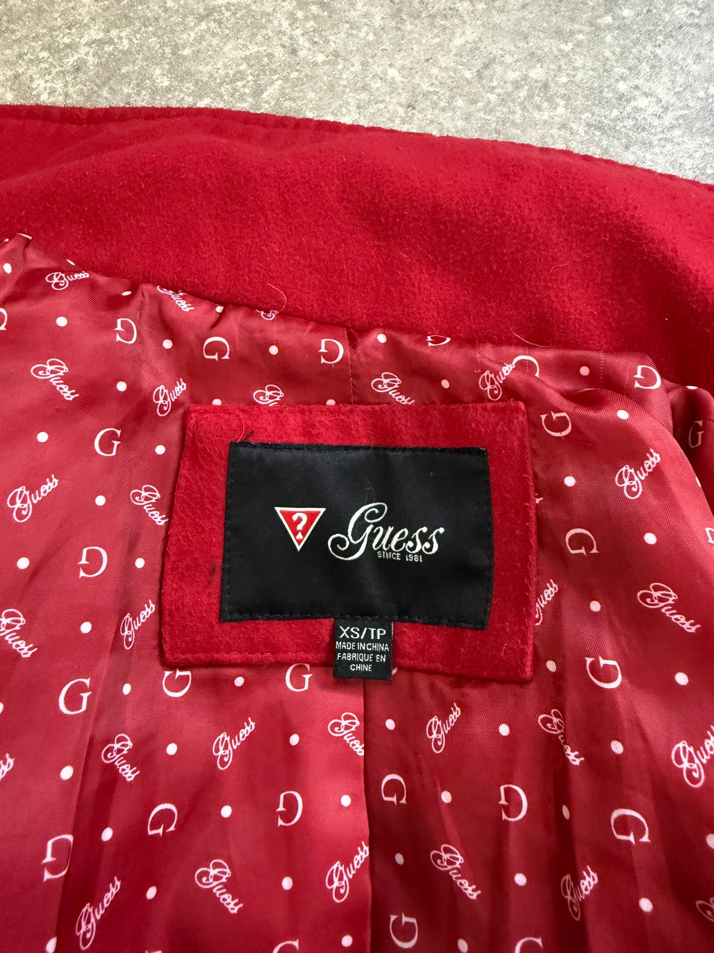 Guess Red Coat (XS)