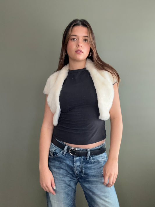 Karen Millen Faux Fur Bolero (UK8)