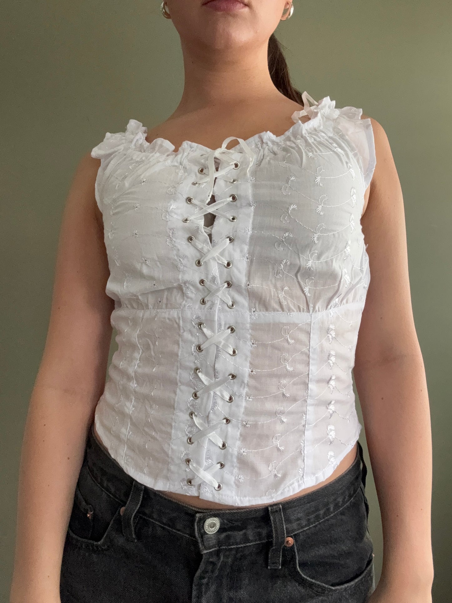 Milkmaid Top (XS)