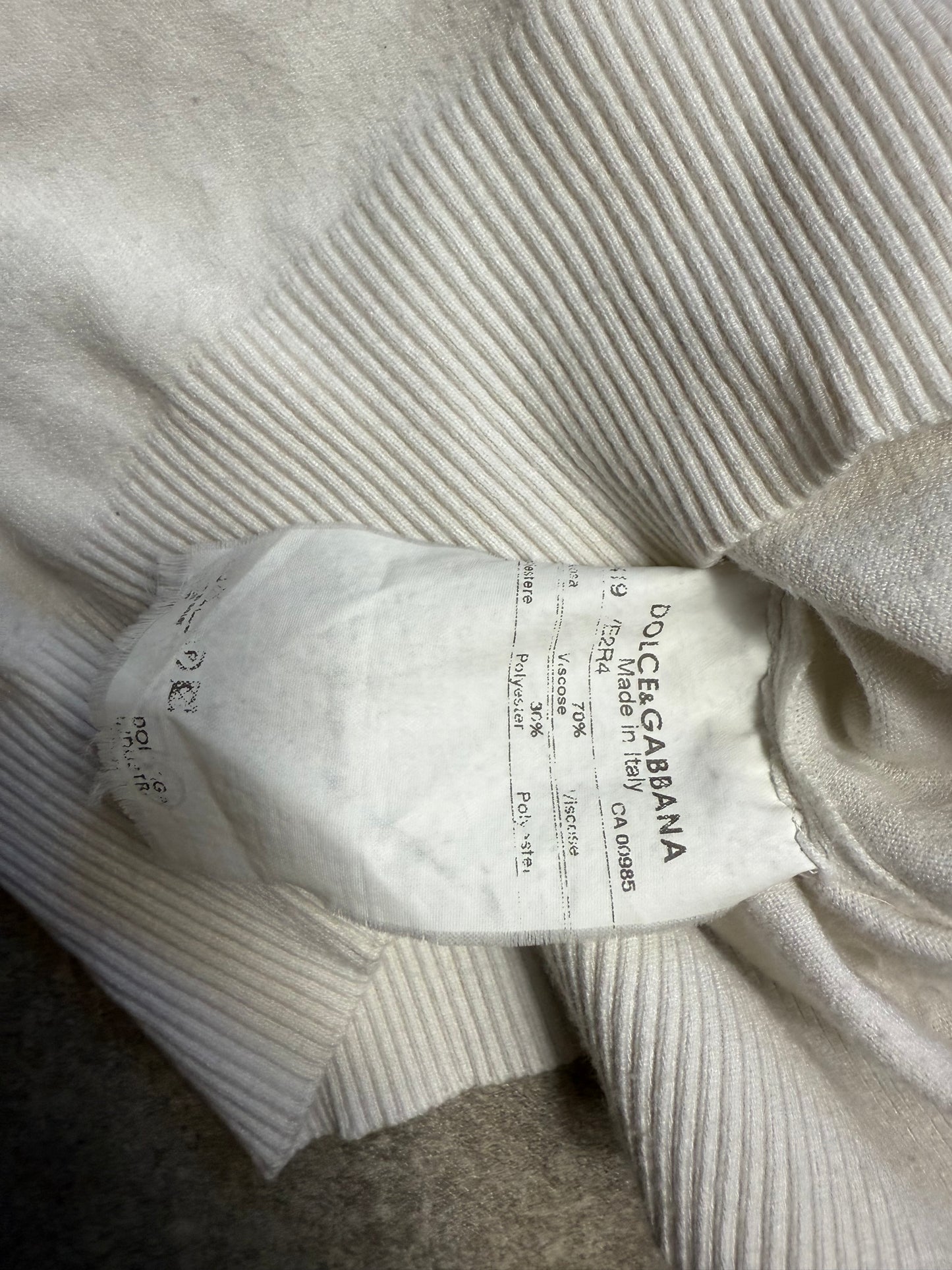 Dolce and Gabbana Knit Vest (S)