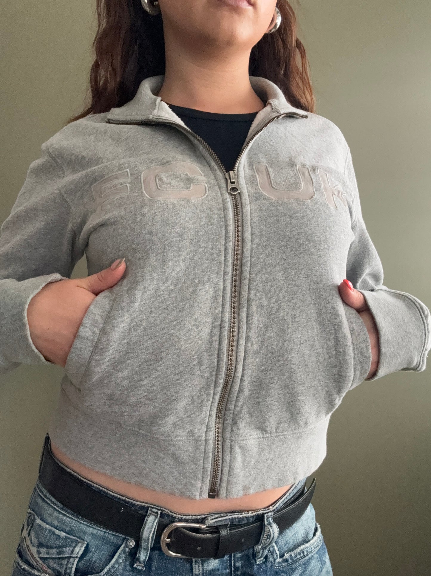 French Connection Zip Jumper (S)