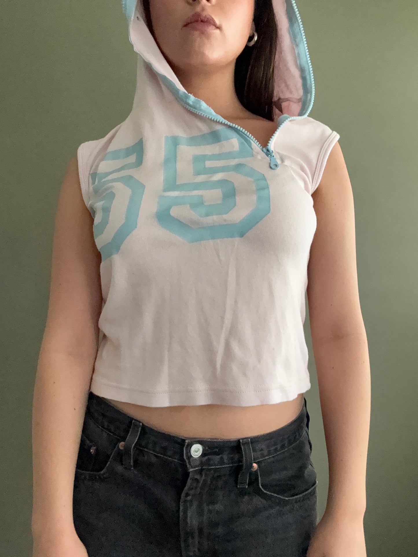 Y2K Hooded Top (S)