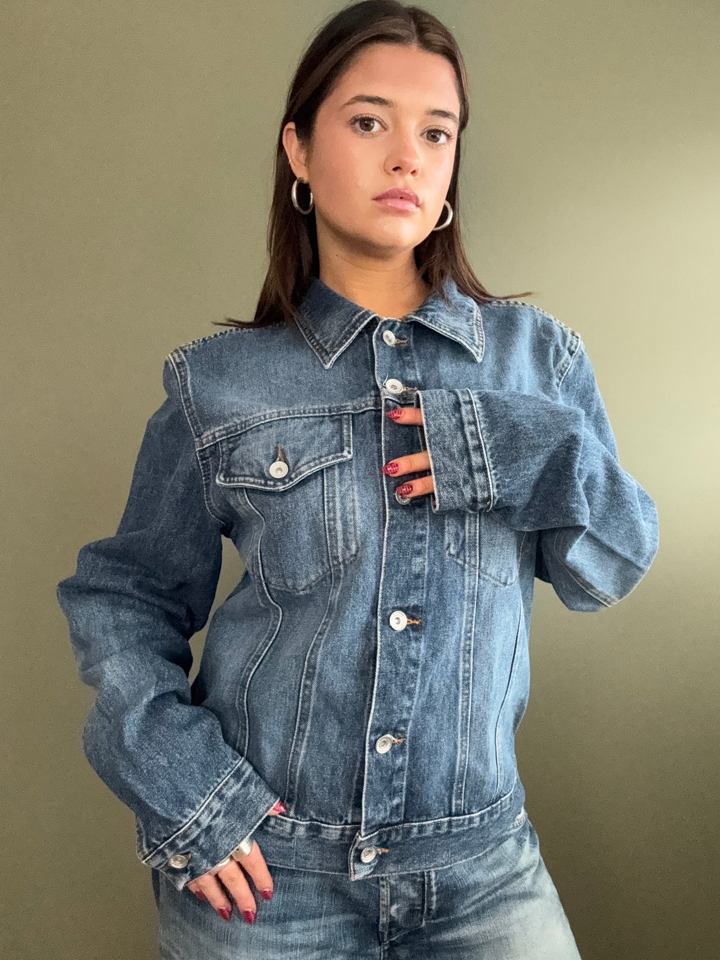 DKNY Denim Jacket (L)