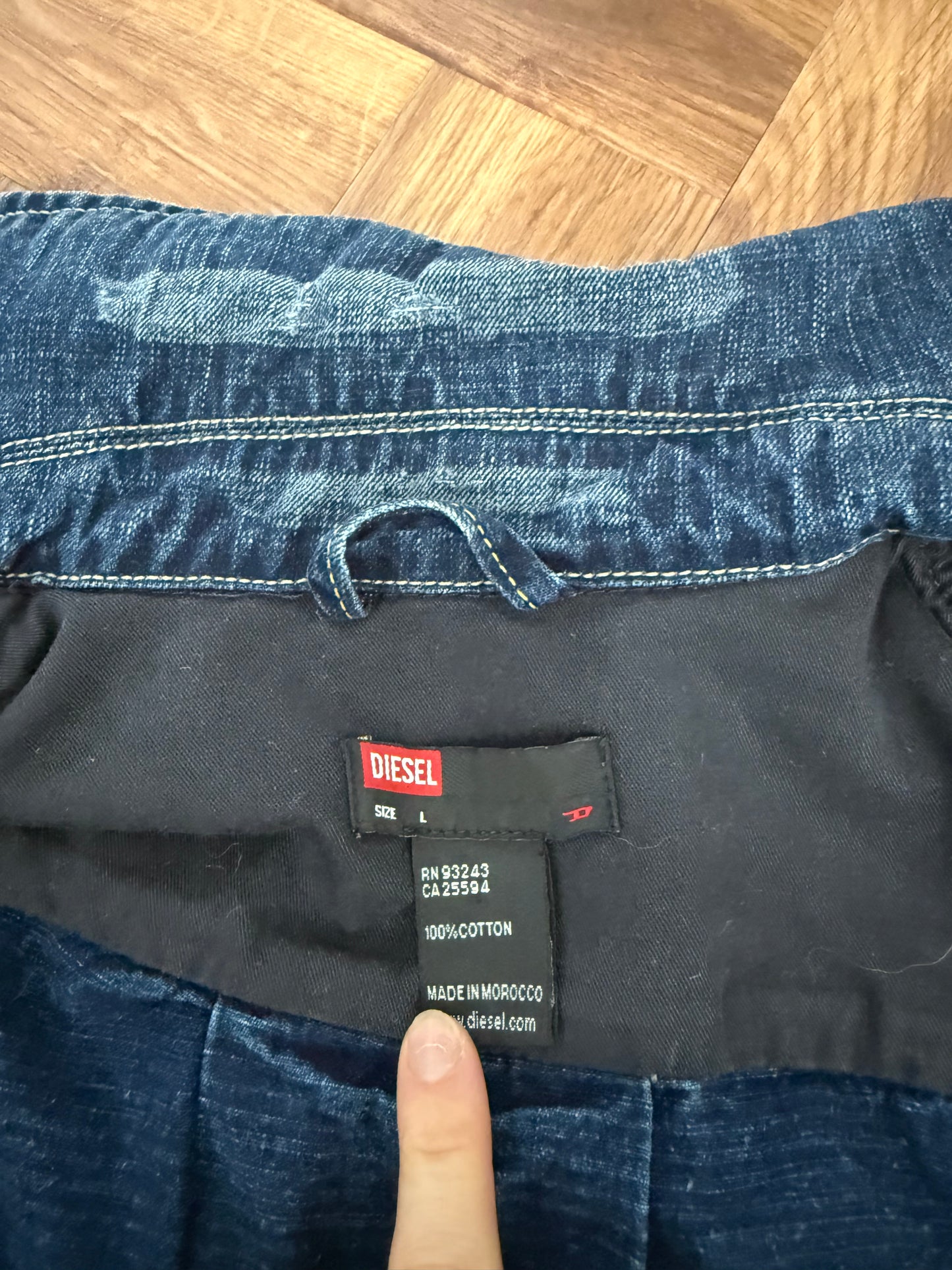 Diesel Denim Military Jacket (L)