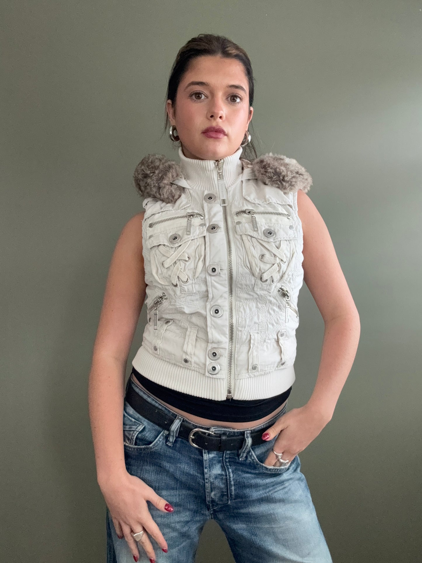 2000s Corset Gilet (UK10)