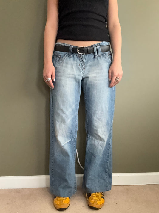 Y2K Baggy Jeans (UK12)